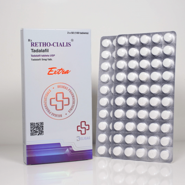 Retho Cialis 5mg 100tabs - Beligas Pharmaceuticals