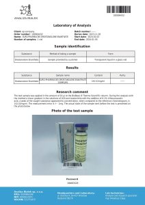 DROSTANOLONENANANTHAT 150MG ML EuroPharma Labtest Seite 0001