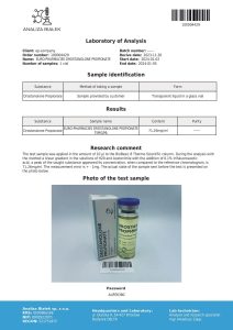 DROSTANOLONPROPIONAT 75MG ML EuroPharma Labtest Seite 0001