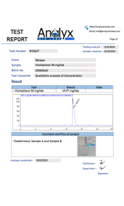 Clomid 50 mg Labortest Beligas