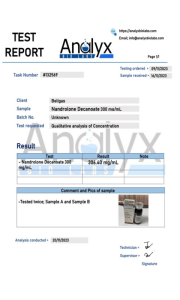 Deca Durabolin 300 Beligas Labortest