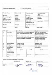 Ultima Dbol 10 Labortest