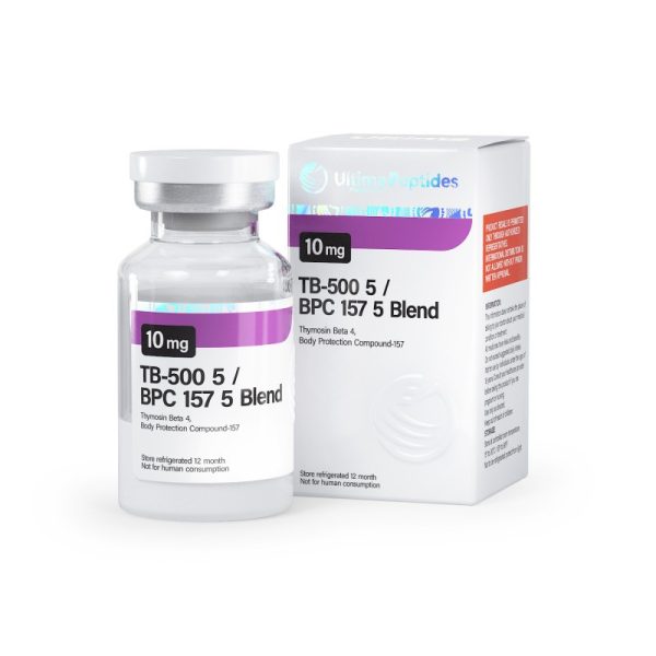 Ultima-TB-500 5 mg / BPC 157 (5 mg) - 1 flacon de 10 mg - UltimaPeptides USA