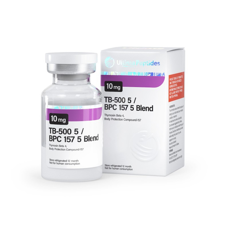 Ultima-TB-500 5 mg / BPC 157 (5 mg) - 1 flacon de 10 mg - UltimaPeptides USA