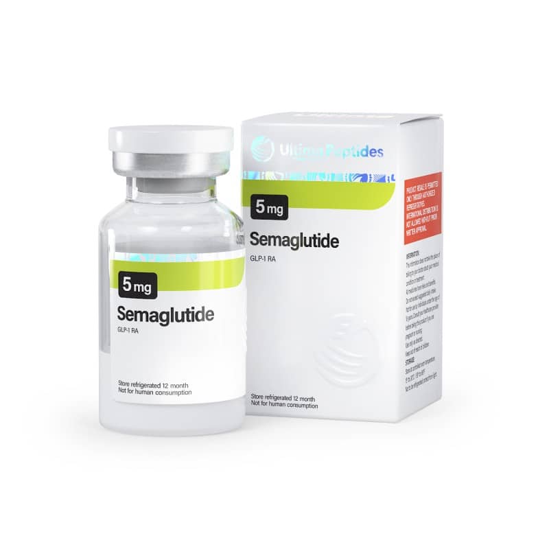 Ultima-Semaglutide 5 mg - 1 flaconcino x 5 mg - UltimaPeptides USA