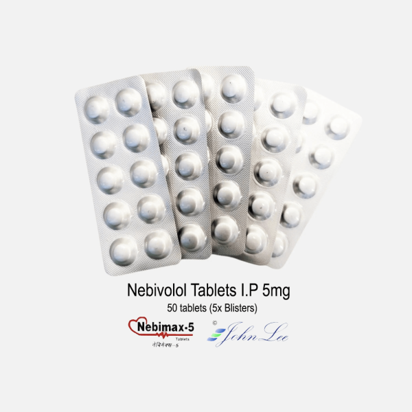Nebivolol 5 mg (Nebimax 5) (50 Tabletten, 5 Blisterpackungen) Driada Medical